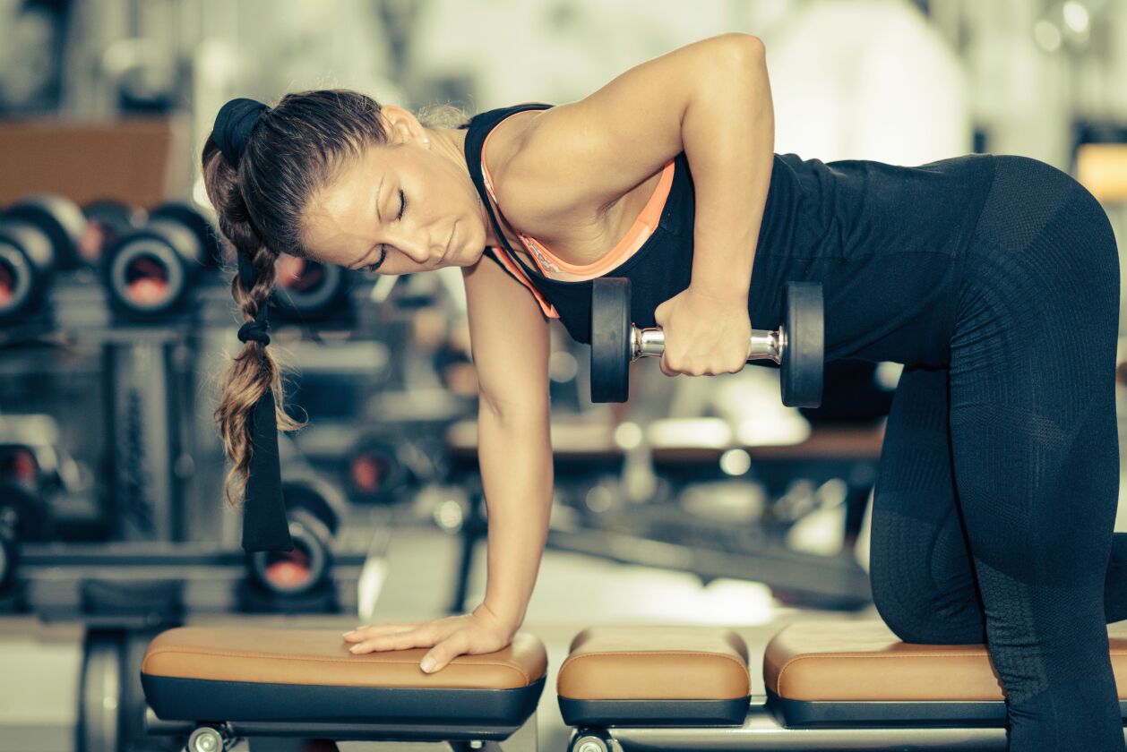 Lunges with weights, push-ups with weights and arm raises with weights would all be good weight-resistance training. 
